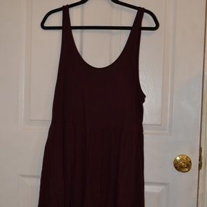 Aerie Comfy Maroon Romper, M